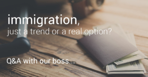 Questions with the Boss